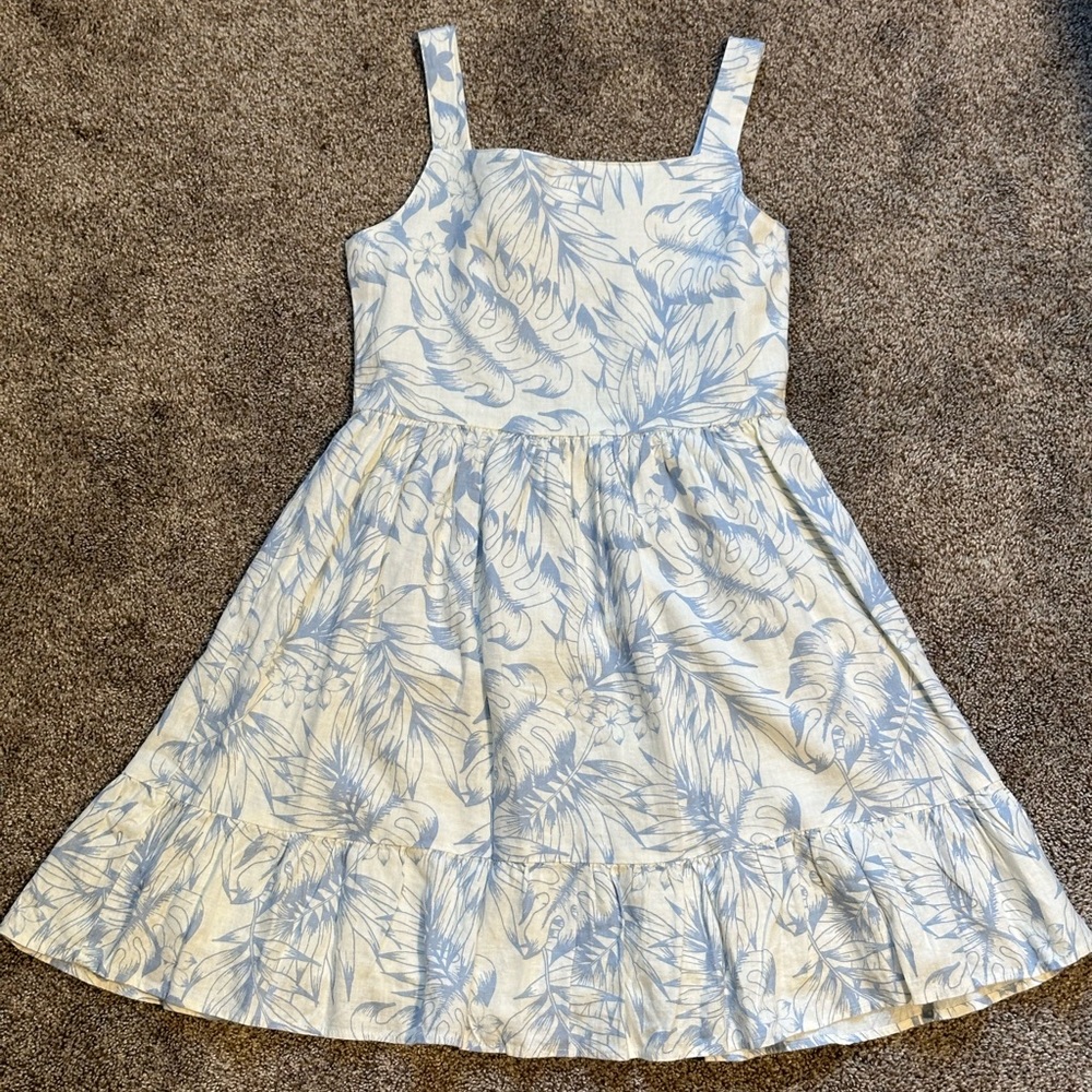 Girls Gymboree Linen Summer Dress Size 8 NWOT - Picture 2 of 5